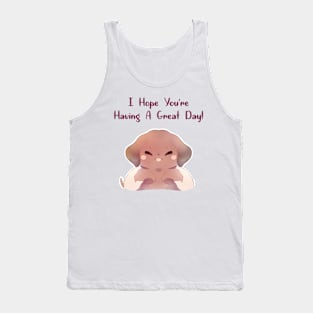 Happy doggo Tank Top